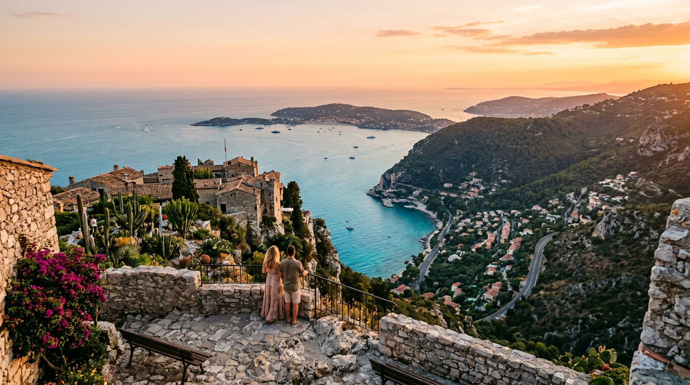 Clifftop village walk, Èze — sample itinerary stop